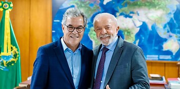 Jorge Viana e Lula (Foto: reprodução Instagram)