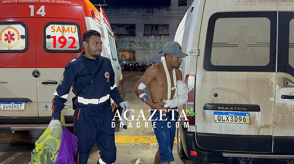 Homem é baleado em tentativa de homicídio em Brasiléia e transferido para PS de Rio Branco