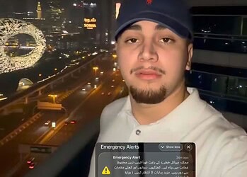 Jogador natural de Cruzeiro do Sul disse ter recebido dois avisos de emergência no celular - Foto: Reprodução