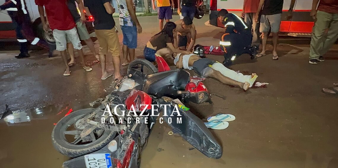 Motorista é detido após invadir contramão e causar acidente com casal na Avenida Sobral