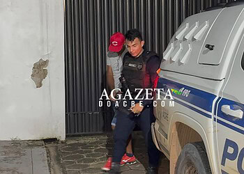 Casal é preso com cocaína durante barreira policial no Acre 2 Casal é preso com cocaína durante barreira policial no Acre