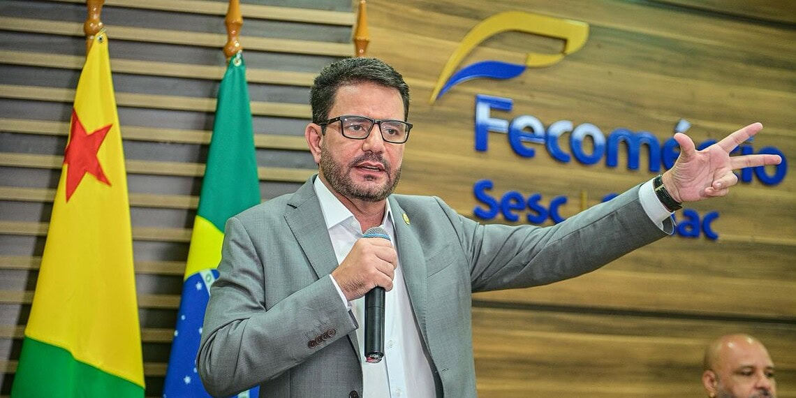 Gladson destaca novos investimentos no Acre após visita de ministros: “É com a União que a gente vai vencer desafios” 1 Governador agradeceu os aportes federais - Foto: Diego Gurgel/Secom