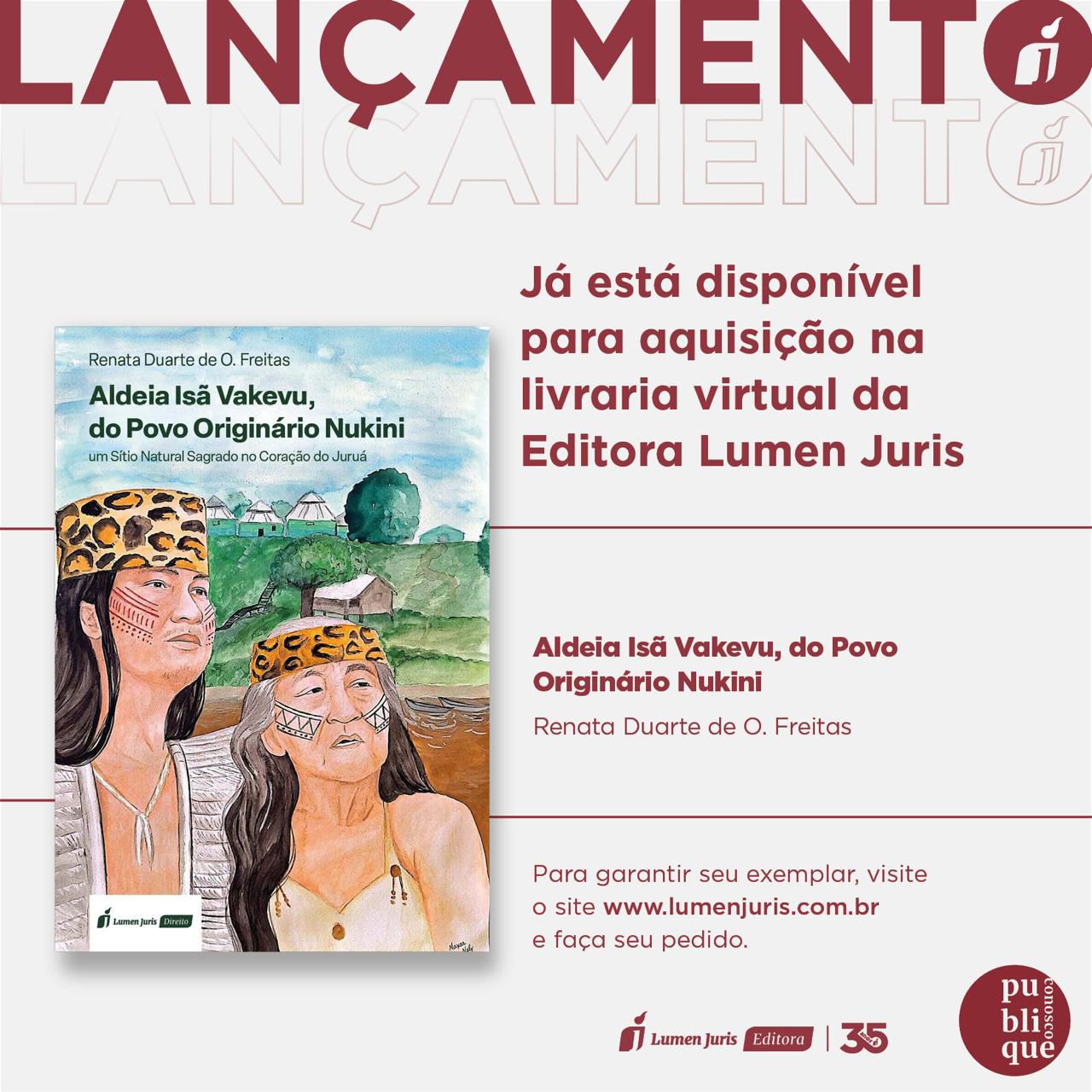 Professora da Ufac lança livro inspirado na cultura do povo Nukini em Cruzeiro do Sul