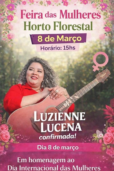 Feira das Mulheres reúne 30 empreendedoras e programação cultural no Horto Florestal neste final de semana