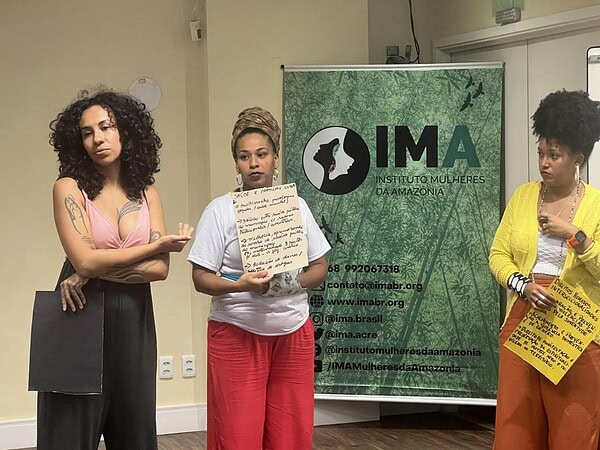 “Corpo-Território”: mulheres da Reserva Chico Mendes lançam manifesto no Dia da Mulher em Xapuri