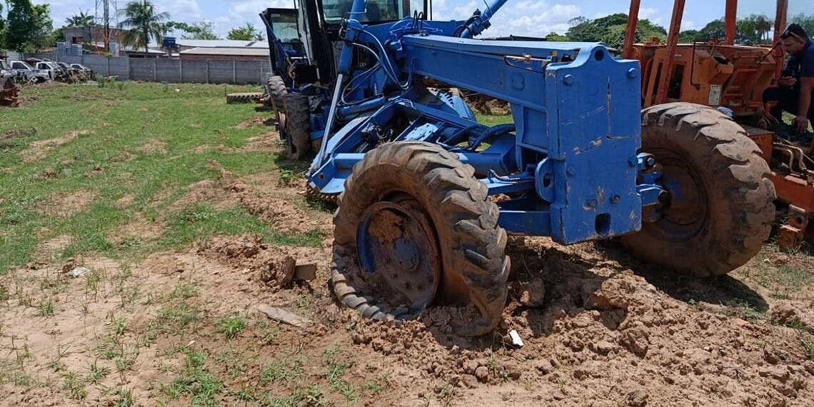 20 máquinas classificadas como reutilizáveis e sucata. Foto: cedida