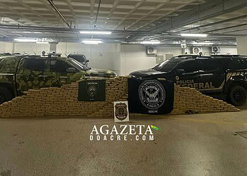 Dois são presos com mais de 600 kg de maconha e haxixe durante operação da PF e Gefron no Acre