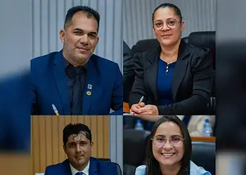 Os vereadores realizaram o culto em agradecimento a não estarem mais sendo cassados. Foto: Reprodução