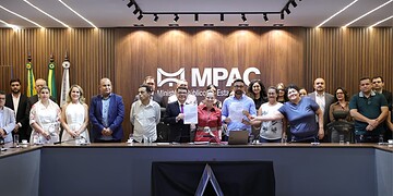 MPAC e Federação de Futebol firmam parceria para combater violência contra a mulher nos estádios do Acre