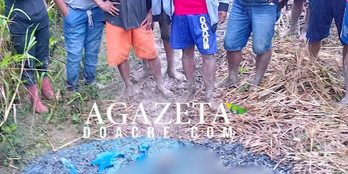 Jovem é preso suspeito de matar o tio a tiro e incendiar o corpo em área rural de Assis Brasil