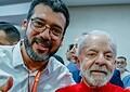 André Kamai e Lula (Foto: Assessoria)