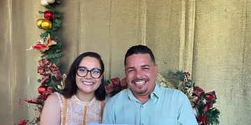 Mailza e Germano (Foto: Arquivo Pessoal)