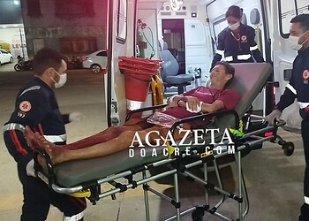 Idoso é ferido com golpe de faca após desentendimento em rua do bairro Vitória