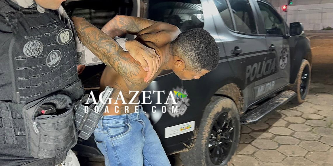 Homem é preso com cerca de 40 kg de drogas durante ação do Bope em Rio Branco