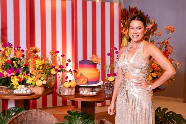 Marina Monteiro celebra aniversário em atmosfera “Tropical Chic” em Rio Branco