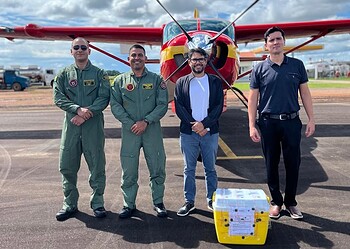 Acre faz primeiro transporte de órgãos com aeronave dos Bombeiros em operação entre RO e Rio Branco