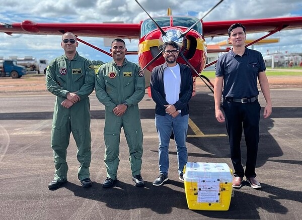 Acre faz primeiro transporte de órgãos com aeronave dos Bombeiros em operação entre RO e Rio Branco