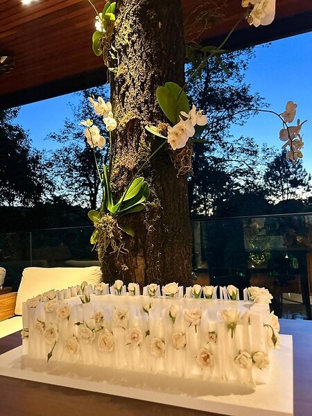 As bodas de prata da advogada Célia Marquezini e do médico Nelson Marquezini foram celebradas na Serra Gaúcha no dia 14