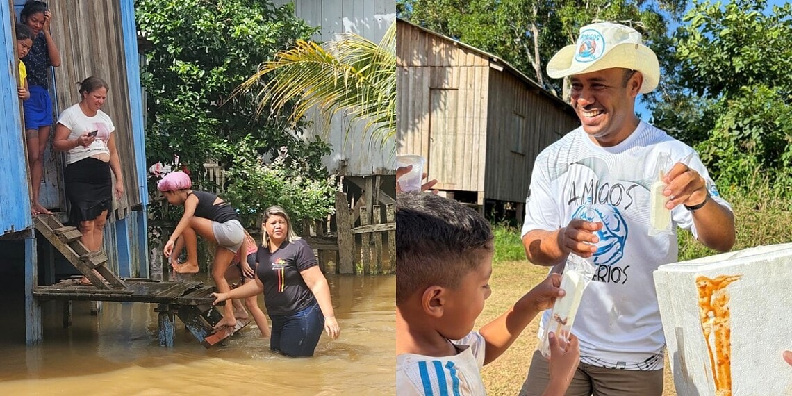 MIchelle e Derineudo (Foto: Cedida)