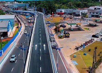 Vídeo mostra últimos ajustes no elevado da AABB antes da inauguração em Rio Branco; ASSISTA