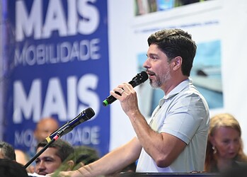 Presidente da CDL elogia gestão Bocalom durante inauguração do viaduto: “A régua subiu” 2 Foto: Juan Vicent Diaz