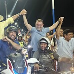 Bocalom inaugura viaduto Mamédio Bittar com motociata “à la Bolsonaro”; FOTOS 7 Bocalom inaugura viaduto Mamédio Bittar com motociata “à la Bolsonaro”; FOTOS