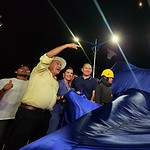 Bocalom inaugura viaduto Mamédio Bittar com motociata “à la Bolsonaro”; FOTOS 10 Bocalom inaugura viaduto Mamédio Bittar com motociata “à la Bolsonaro”; FOTOS