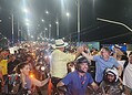 Bocalom inaugura viaduto Mamédio Bittar com motociata “à la Bolsonaro”; FOTOS