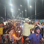 Bocalom inaugura viaduto Mamédio Bittar com motociata “à la Bolsonaro”; FOTOS 8 Bocalom inaugura viaduto Mamédio Bittar com motociata “à la Bolsonaro”; FOTOS