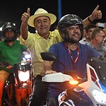 Bocalom inaugura viaduto Mamédio Bittar com motociata “à la Bolsonaro”; FOTOS 3 Bocalom inaugura viaduto Mamédio Bittar com motociata “à la Bolsonaro”; FOTOS