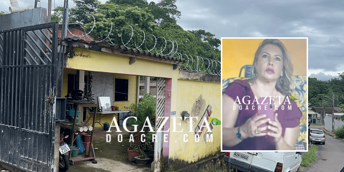 URGENTE: Técnica em enfermagem aposentada é encontrada morta dentro de casa em Rio Branco