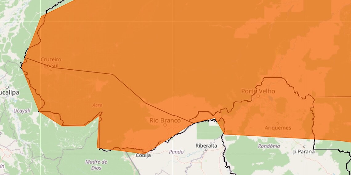 Foto: Reprodução/Inmet