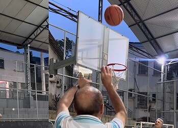 Bocalom entra em quadra, acerta arremessos e destaca investimento no esporte em Rio Branco; VÍDEO 2 Bocalom entra em quadra, acerta arremessos e destaca investimento no esporte em Rio Branco; VÍDEO