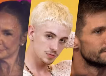 Ivete Sangalo canta em festa agitada por treta entre brothers — Foto: Reprodução/TVGlobo/Manoella Mello