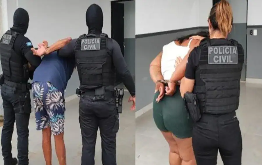 Casal é preso suspeito de maus-tratos e estupro de crianças 1 Reprodução/ RD News