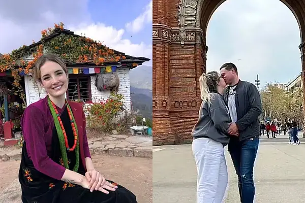 Jovem viaja com date e é confrontada por namorada grávida no aeroporto