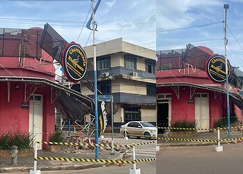 Funcionária escapa segundos antes de desabamento em churrascaria na Gameleira: “Do nada”