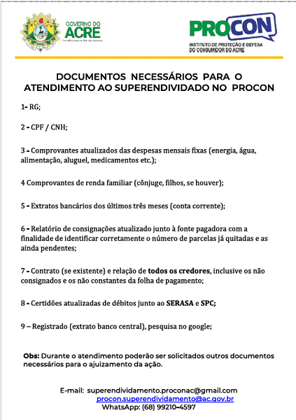 Procon inicia mutirão de renegociação de dívidas para consumidores superendividados; veja como participar