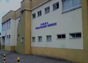 Pai busca criança errada em creche de Jaraguá do Sul — Foto: Divulgação/Prefeitura de Jaraguá do Sul