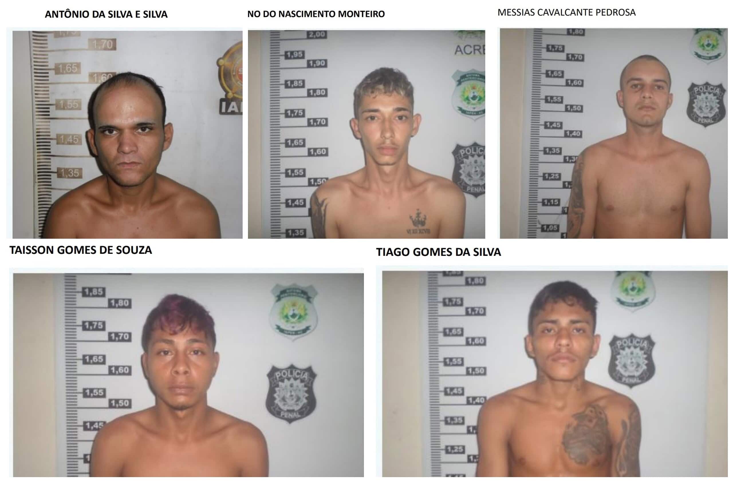 Preso é recapturado após fuga do presídio de Cruzeiro do Sul; cinco seguem foragidos 2 Preso é recapturado após fuga do presídio de Cruzeiro do Sul; cinco seguem foragidos