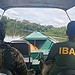 Operação contra pesca ilegal no Acre apreende quase 70 redes nos rios Moa e Juruá durante o defeso 9 Agentes do Ibama e do COE da Polícia Militar do Acre durante a fiscalização - Foto: Divulgação/Ibama