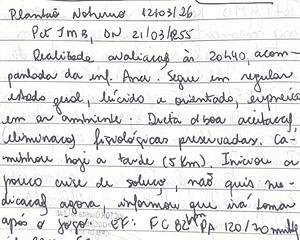 Laudo aponta que Bolsonaro caminhou 5 km no dia anterior à crise