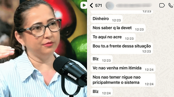 Advogada denuncia ameaças de suposto integrante de organização criminosa no Acre: "De defensora, passei a ser alvo"
