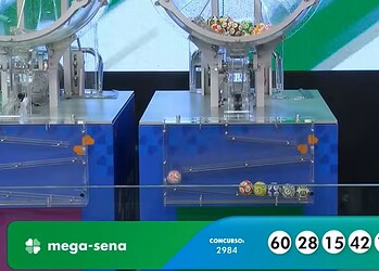 Mega Sena acumula e prêmio sobe para R$105 milhões; confira os números sorteados 2 Mega Sena acumula e prêmio sobe para R$105 milhões; confira os números sorteados