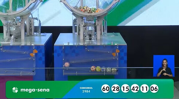 Mega Sena acumula e prêmio sobe para R$105 milhões; confira os números sorteados