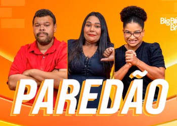Babu Santana, Chaiany e Milena formam o oitavo Paredão do BBB 26 — Foto: Globo