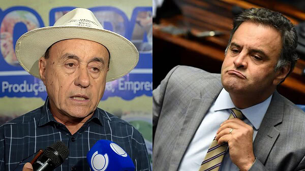 Bocalom se reúne com Aécio Neves em Brasília para discutir filiação ao PSDB após saída do PL: "Está confiante"