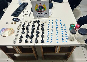 Homem é preso com crack, cocaína, merla e skank durante ação da PM em bairro de Rio Branco