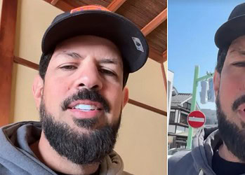 Cantor Sorocaba, da dupla com Fernando, fala sobre bombardeio no aeroporto de Dubai  • Reprodução/Instagram